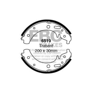 Juego de zapatas de freno