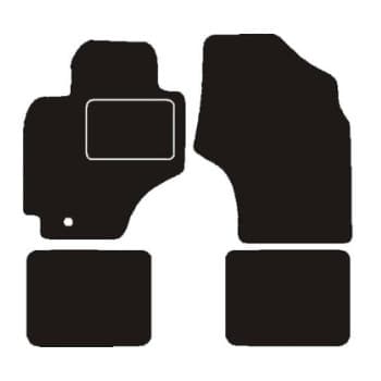 Alfombrillas compatibles con Toyota Rav4 3 puertas 2003-2006