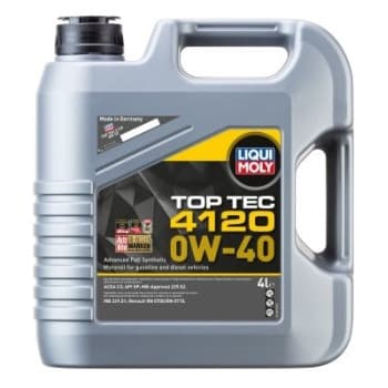 Aceite de motor Liqui Moly Top Tec 4120 0W-40 4L