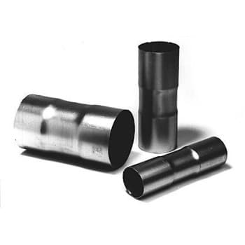 Conexión de tuberías, sistema de escape