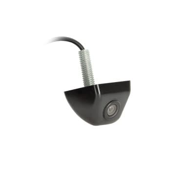 Mini cámara de marcha atrás NTSC negra de montaje inferior con líneas de imagen