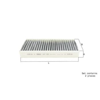 Filtro interior LAK 1156/S Mahle