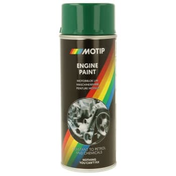 Pintura para bloque de motor resistente al calor Motip Verde Penta 400 ml