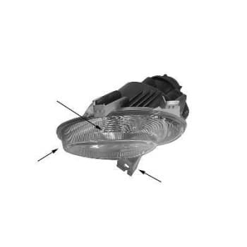 Faro antiniebla derecho NO PARA XS/GTi/S16 4028996 Van Wezel