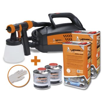 Sistema de pulverización Foliatec - blanco mate - 2 x 5 litros