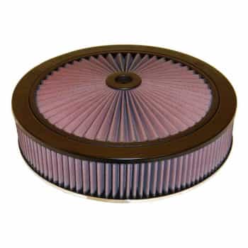 Bride K&N 130 mm, diamètre 14'', hauteur 79 mm, base 7/8'' avec couvercle X-Stream (66-3050)