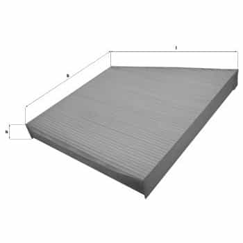 Filtro interior LA 156 Mahle