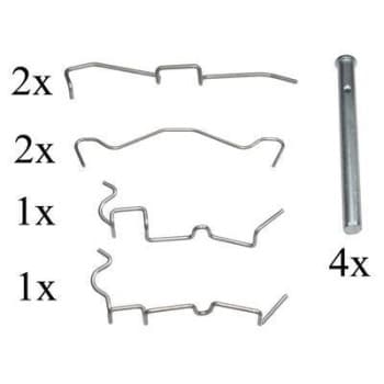 Kit de accesorios, pastilla de freno de disco