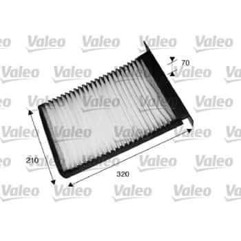 FILTRO DE AIRE DE CABINA: LAND ROVER 698799 Valeo