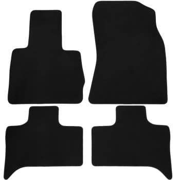 Alfombrillas de terciopelo para BMW X5 E53 2001-2007, 4 piezas