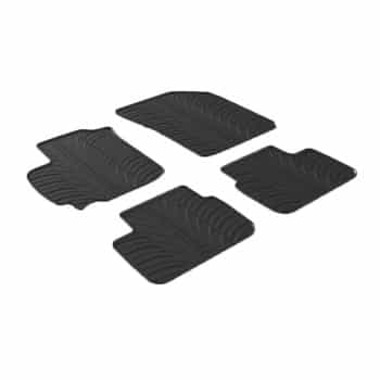 Alfombrillas de goma compatibles con Suzuki Swift 5 puertas 2010- (4 piezas)