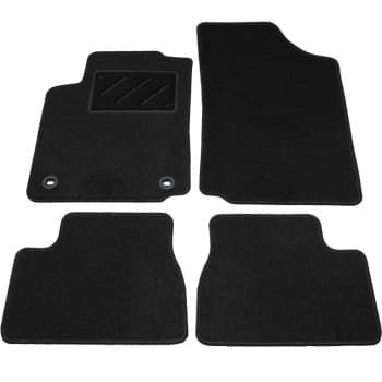 Alfombrillas de coche compatibles con Citroën C3 Pluriël 2002-2009, 4 piezas