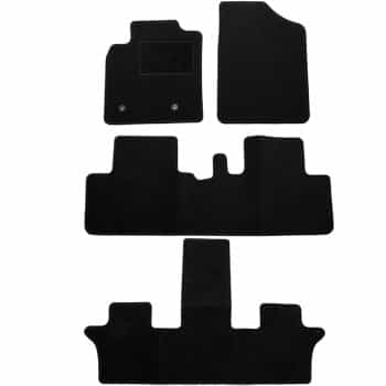Alfombrillas compatibles con Toyota Avensis Verso 2001-2006 7 plazas