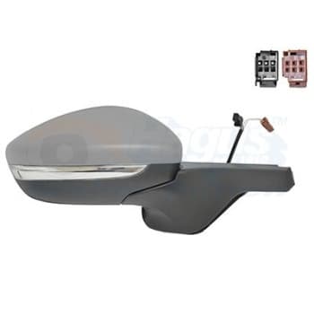 Retrovisor exterior con bobina eléctrica 0937808 Hagus
