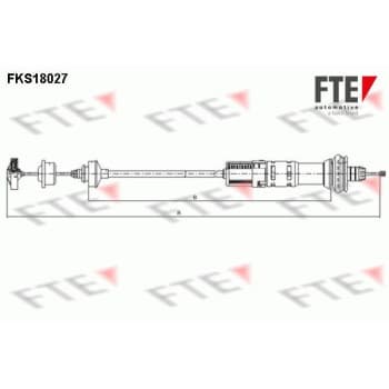 Tirette à câble, commande d'embrayage