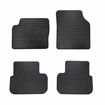 Alfombrillas de goma compatibles con Land Rover Discovery Sport L550 2015-2019 (4 piezas con puntos de montaje)