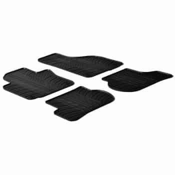 Alfombrillas de goma aptas para Volkswagen Golf V 2003-2008 / Jetta 4 piezas