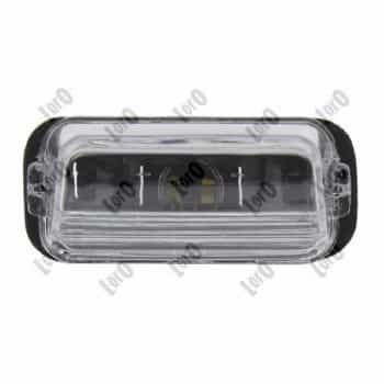 Feu éclaireur de plaque