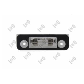 Lámpara de matrícula