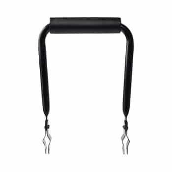 Simson-021897 Respaldo con cojín de vinilo Negro