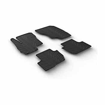 Alfombrillas de goma compatibles con Mitsubishi Outlander 2012- (4 piezas)