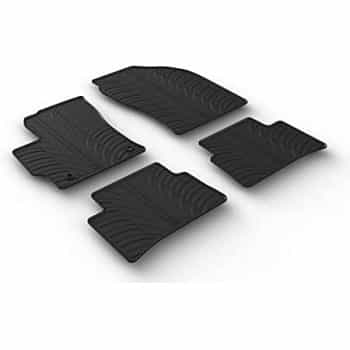 Alfombrillas de goma compatibles con Toyota Corolla HB de 5 puertas (4 piezas)