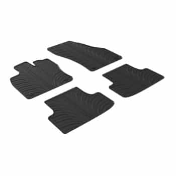 Alfombrillas de goma compatibles con Seat Ateca 5/2016- (T-Design 4 piezas)