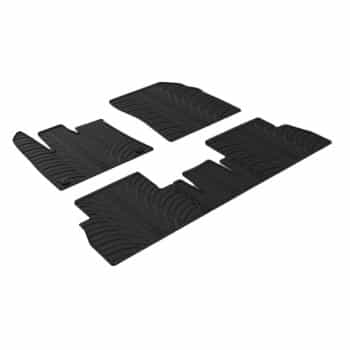Alfombrillas de goma compatibles con Citroën Berlingo Multispace / Opel Combo (3 piezas)