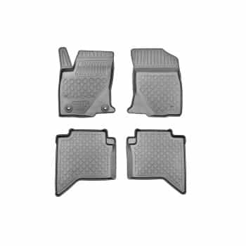 Tapis en caoutchouc adaptés pour Toyota Hilux VIII Double Cab 2016+ (incl. Facelift)