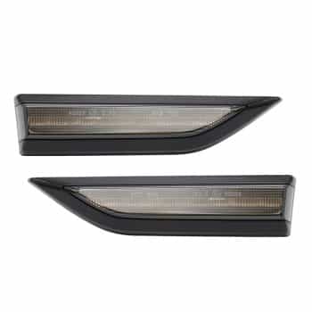 Clignotants latéraux à LED compatibles avec Volkswagen Caddy IV 2015-2020 - Teinte fumée - avec D