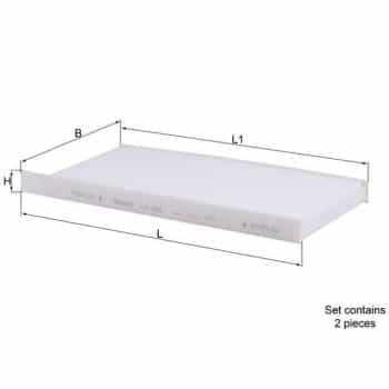 Filtro interior LA 468/S Mahle