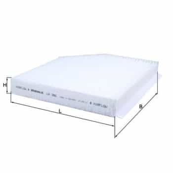 Filtro interior LA 386 Mahle