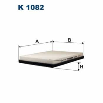 Filtro interior K 1082 Filtron