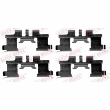 Juego de accesorios, pastillas de freno de disco