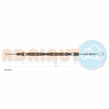 Cable de tracción, freno de estacionamiento 55.0219 Adriauto
