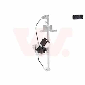 MECANISMO DE ELEVALUNAS ELÉCTRICO CON MOTOR 2/3D. IZQUIERDO 0905263 Van Wezel