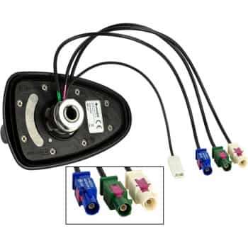 Antena de techo AM/FM TV/DVB-T GNSS (GPS/GLONASS) Shark II