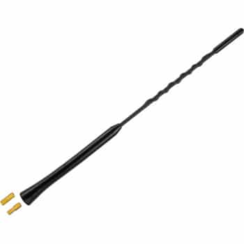 Antena boom de 16 V "bajo ruido" AM/FM de 28 cm, con adaptadores M5 y M6