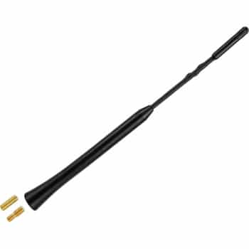 Antena boom de 16 V "bajo ruido" AM/FM de 20 cm, con adaptadores M5 y M6