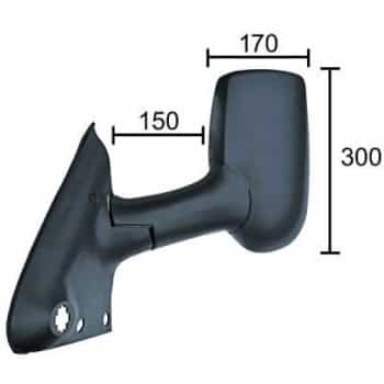 Espejo exterior 1455225 Diederichs