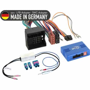 Juego de llaves de vaso para Audi/Seat/Skoda/Volkswagen Quadlock Fakra (f) > DIN (42svw017)