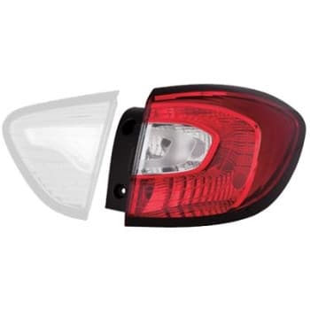 Luz trasera 4386922 Van Wezel