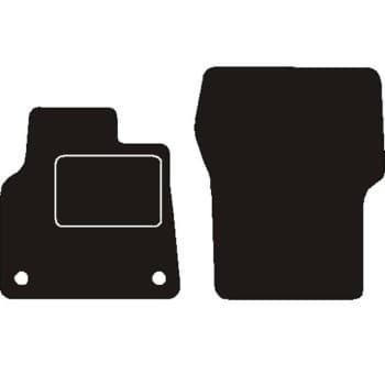 Alfombrillas delanteras compatibles con Citroën Jumpy / Spacetourer 2016 -