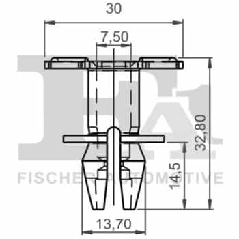 Clip, tira decorativa/protectora