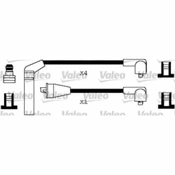 Juego de cables de bujía 346251 Valeo